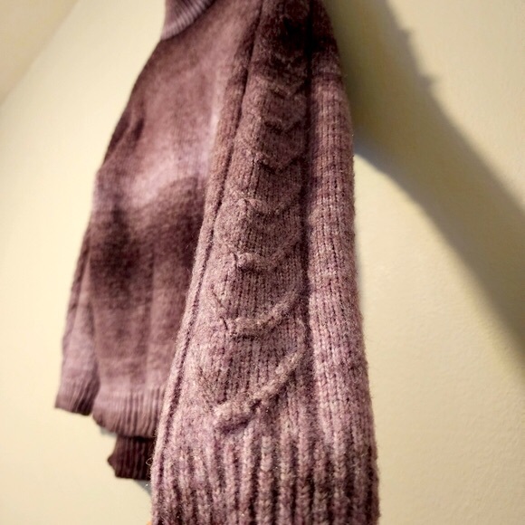 Vera Wang Purple Turtleneck Sweater Size Small - Picture 3 of 7
